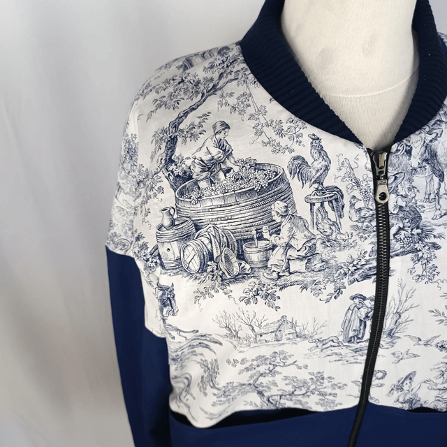 Bomber Bleu