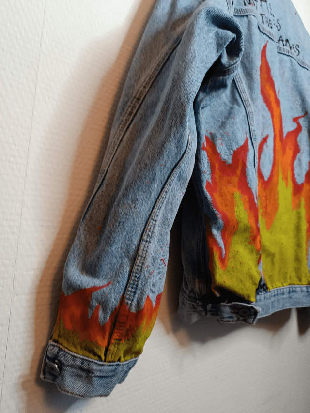 Veste en jean Fire