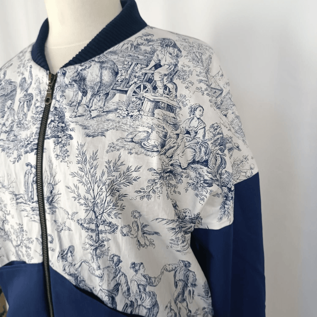 Bomber Bleu